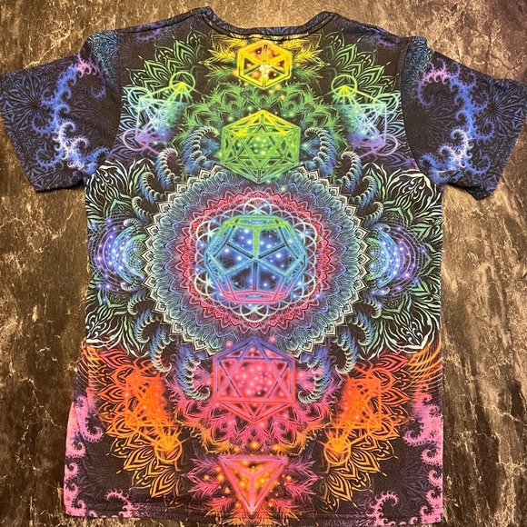 Electro Threads Other - Psychedelic Sacred Geometry T-Shirt